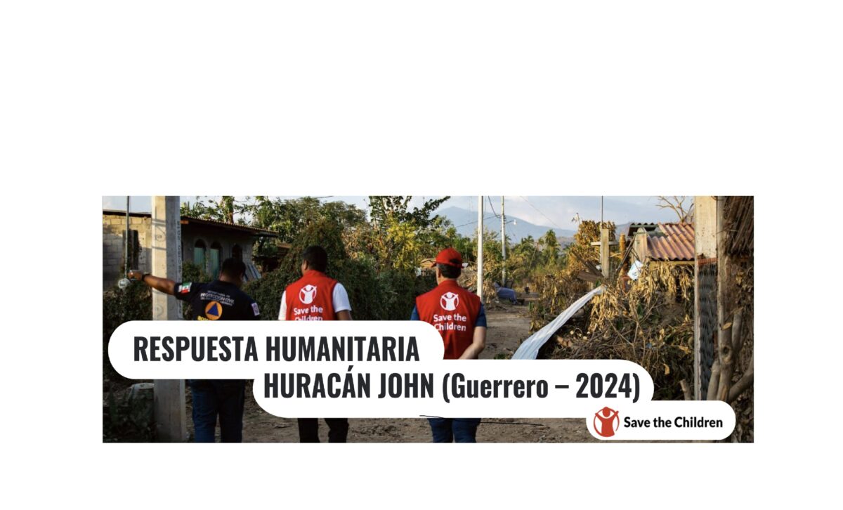 Fine Panel apoya los esfuerzos de Save The Children a favor de las victimas del Huracán John en Guerrero (México)